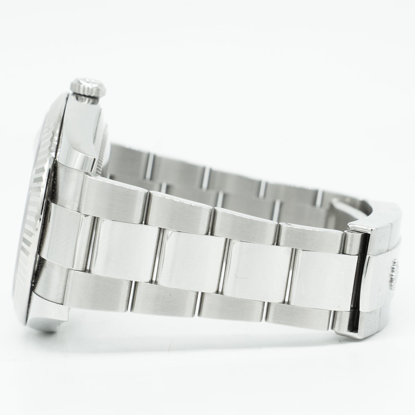 Rolex Datejust White Dial 126334 Fluted Bezel Oyster Bracelet 41MM