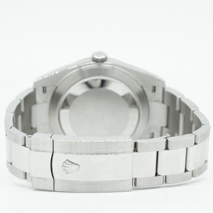 Rolex Datejust White Dial 126334 Fluted Bezel Oyster Bracelet 41MM