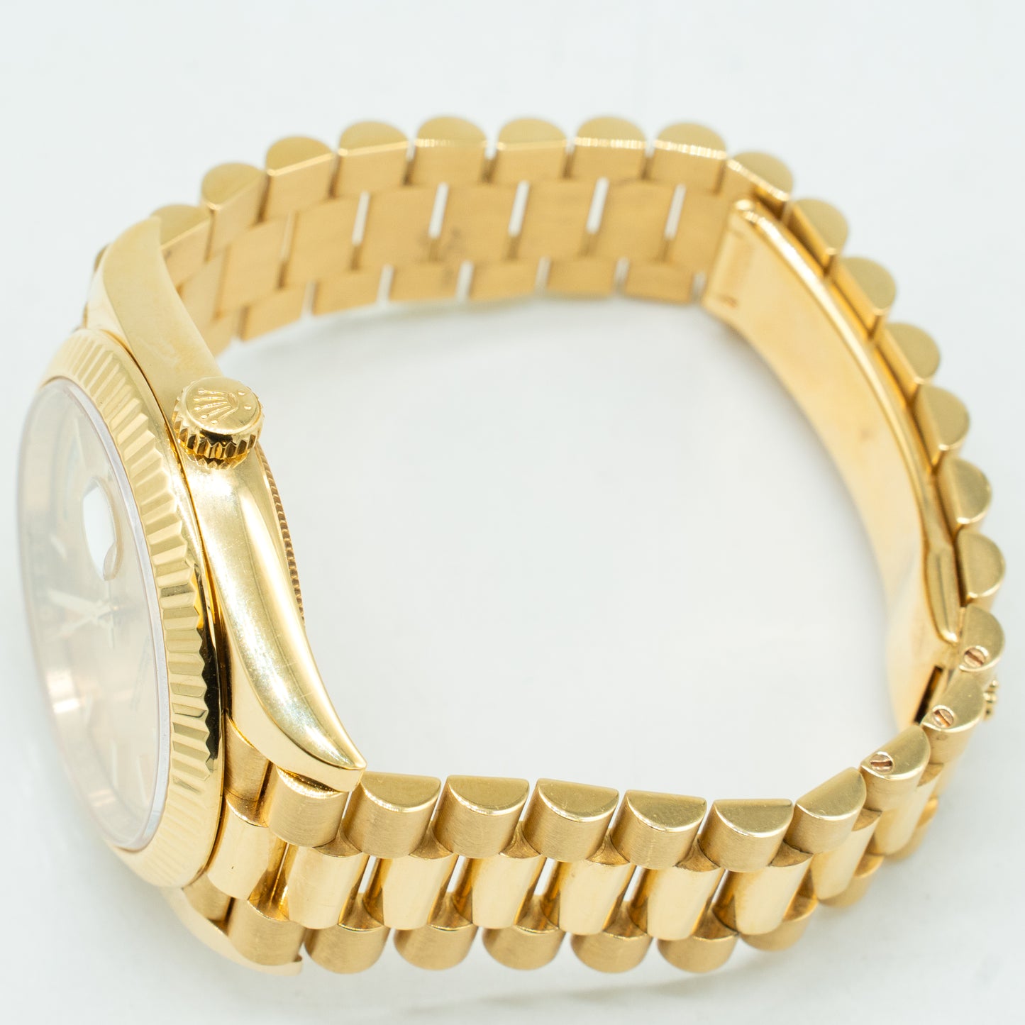 Rolex Day-Date 228238 President Champagne Solid 18k Yellow Gold