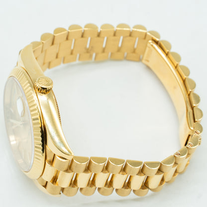 Rolex Day-Date 228238 President Champagne Solid 18k Yellow Gold