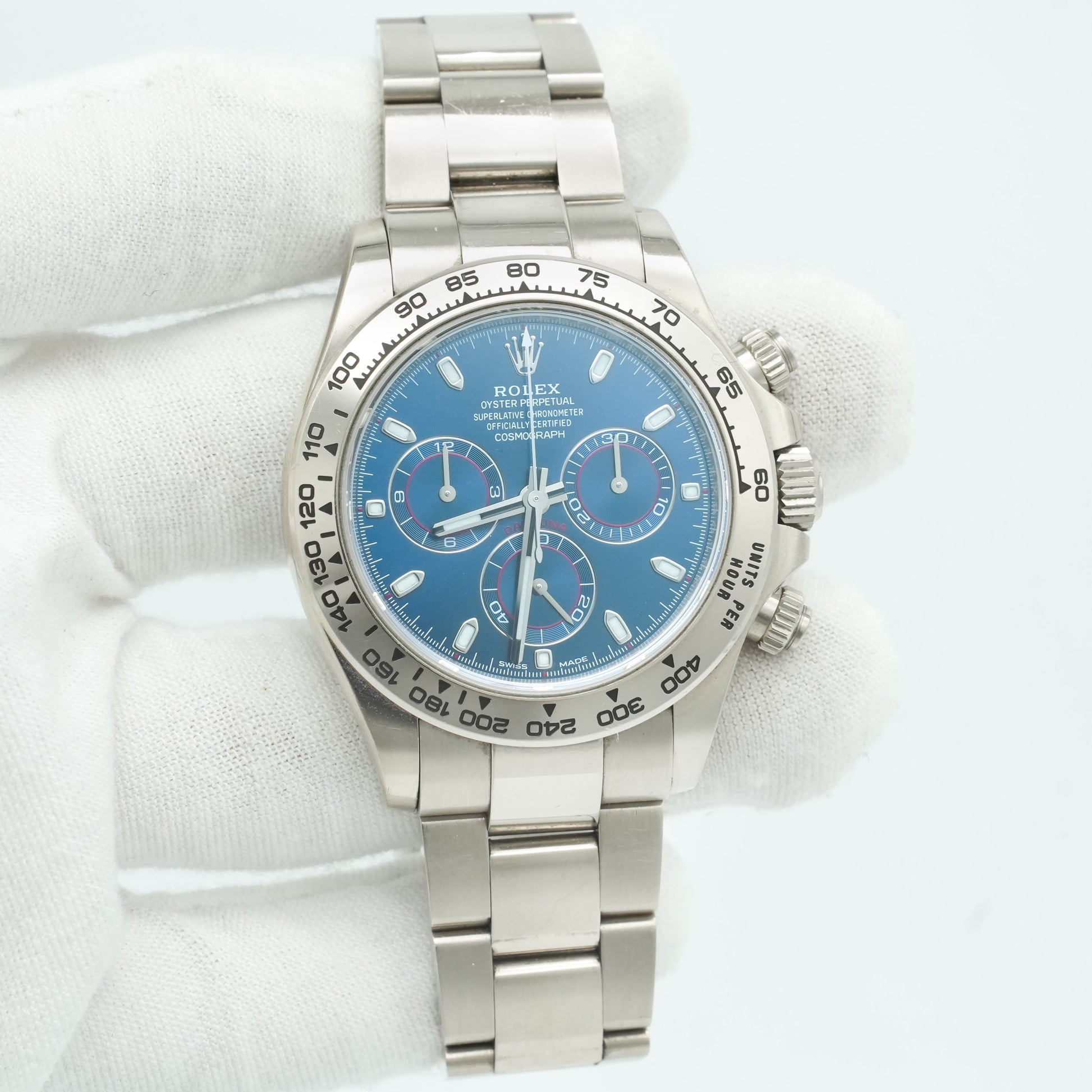 Rolex Daytona 116509 Cosmograph 40mm Blue Dial