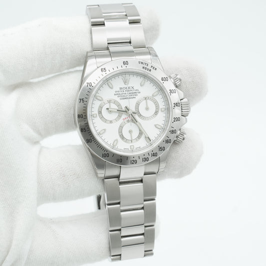 Rolex Daytona Cosmograph 116520 40mm White dial stainless steel