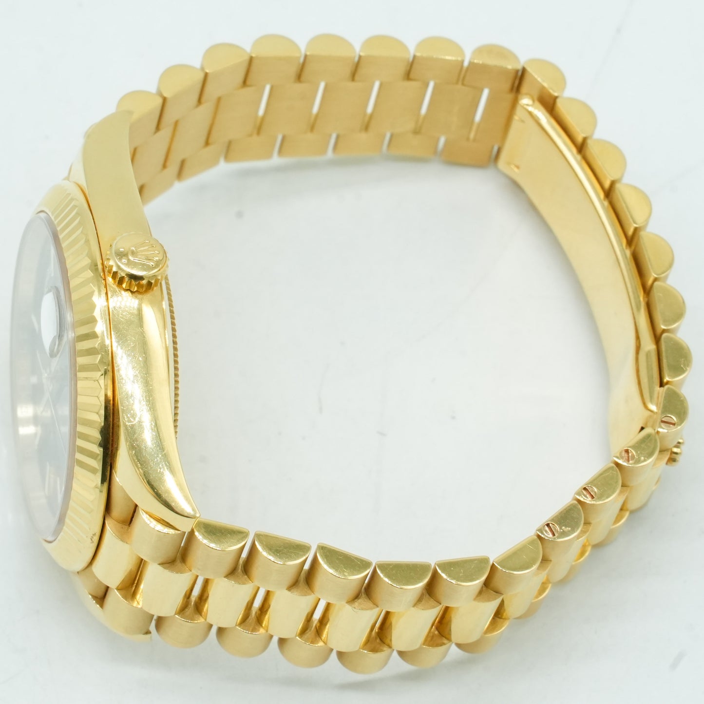 Rolex Day-Date 40 President 228238 Black Stick Yellow Gold