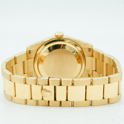 Rolex 18K Yellow Gold 36mm Day-Date President 118208