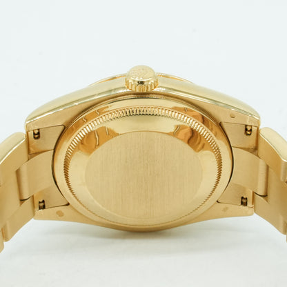 Rolex 18K Yellow Gold 36mm Day-Date President 118208