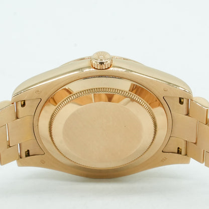 Rolex Day-Date II Diamond 2 Ruby 218235 Rose Gold 18K 41mm