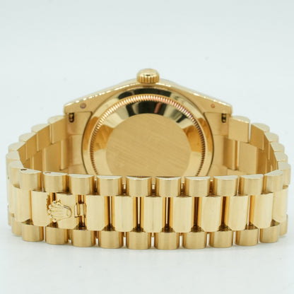Rolex Day-Date 36mm 118238 Yellow Shell Computer/Diamond