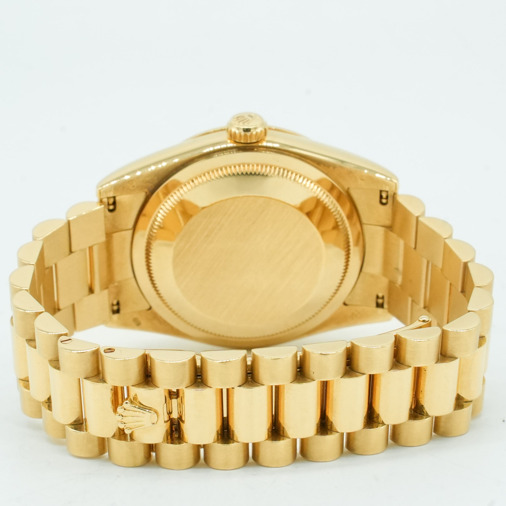 ROLEX Day-Date 36mm 118238 Yellow Diamond Champagne Dial