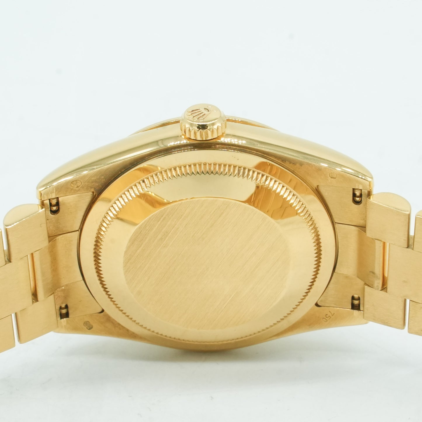 ROLEX Day-Date 36mm 118238 Yellow Diamond Champagne Dial