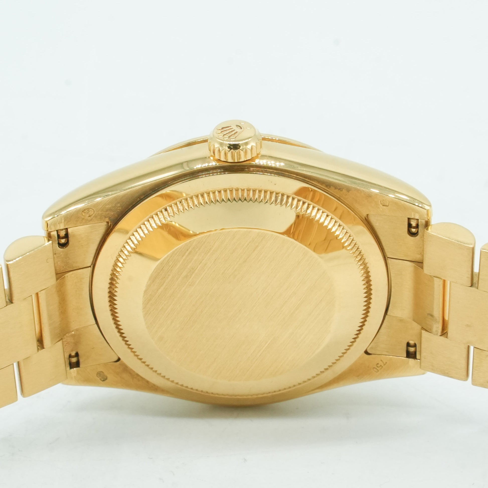 ROLEX Day-Date 36mm 118238 Yellow Diamond Champagne Dial