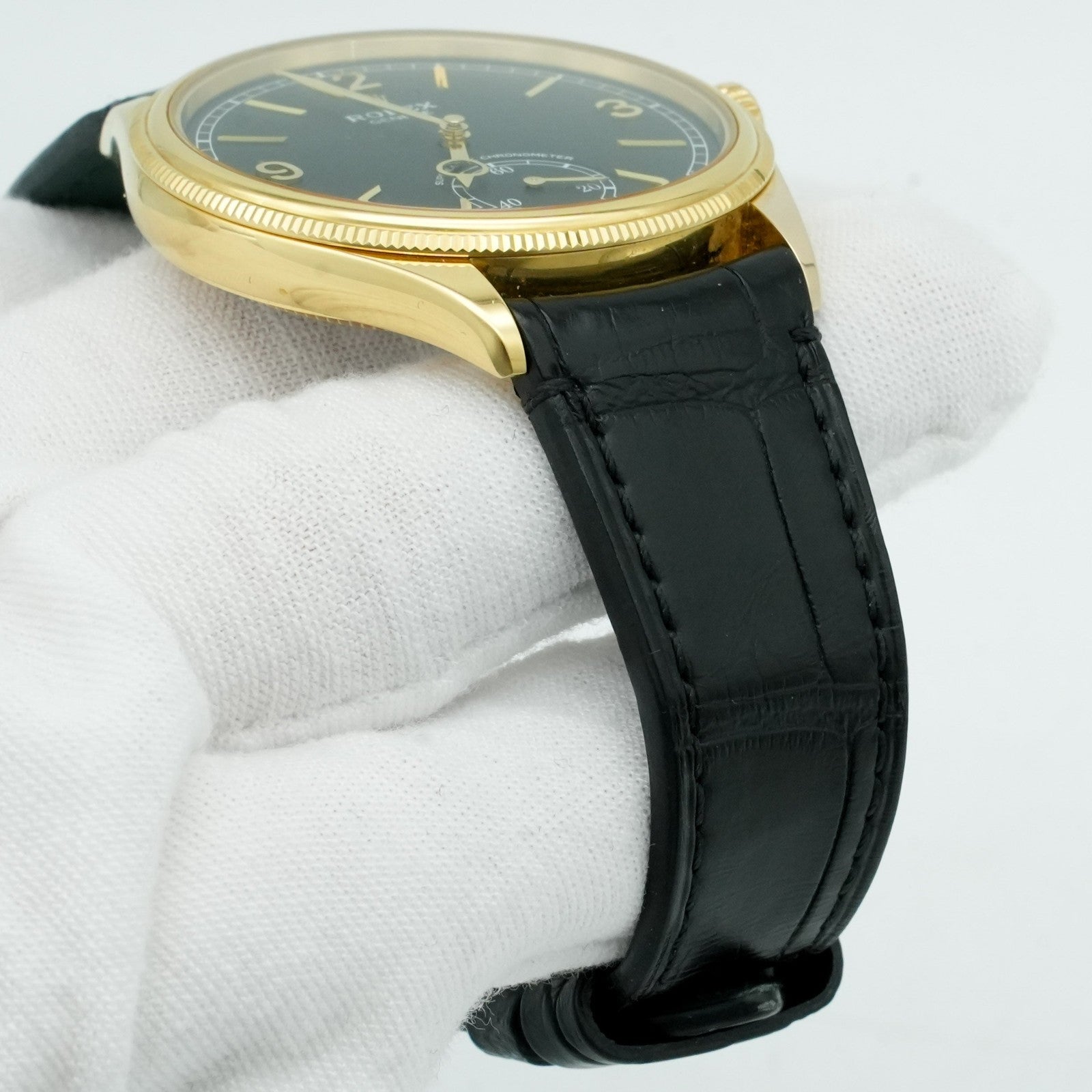 Rolex Perpetual 1908 39mm 52508 Black Dial