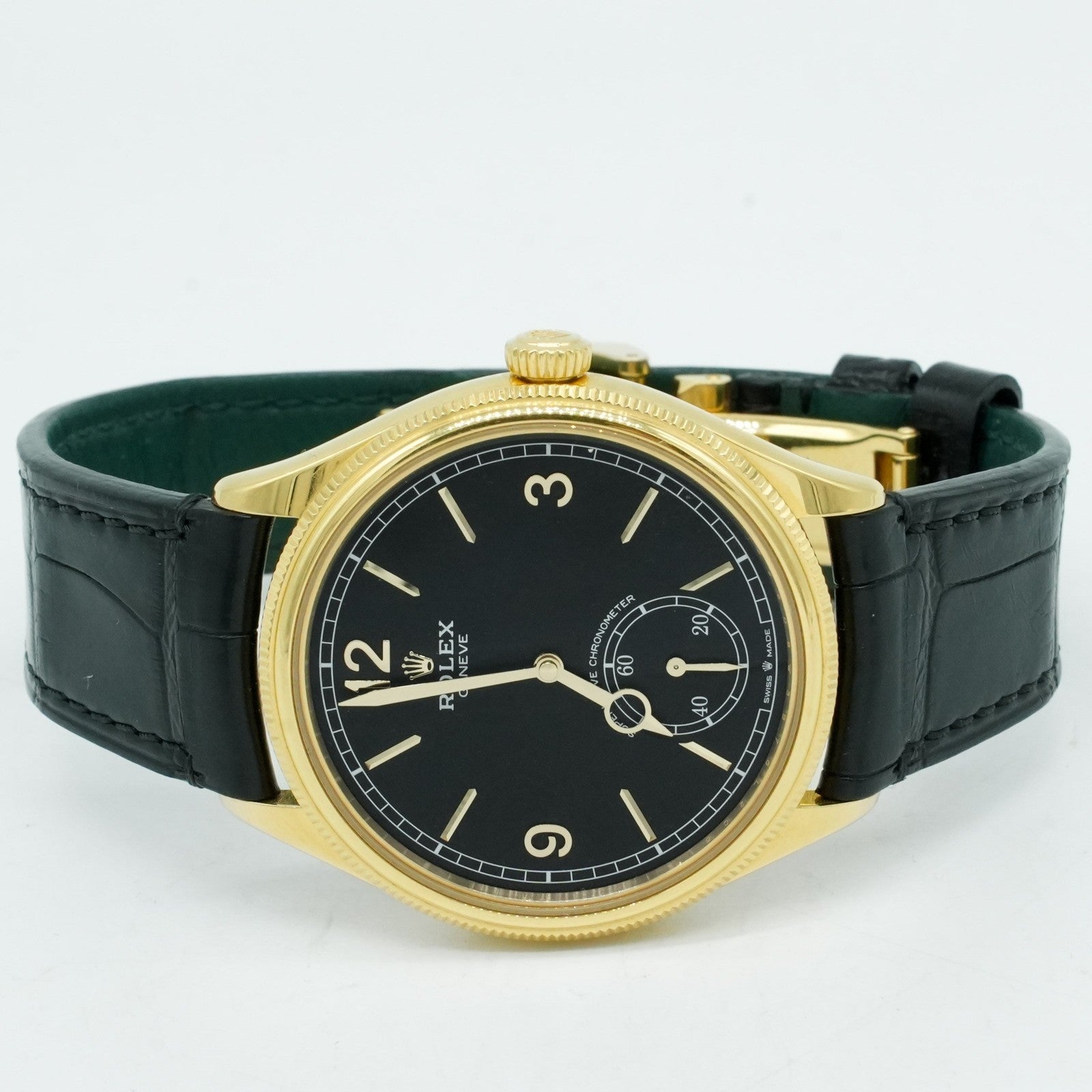 Rolex Perpetual 1908 39mm 52508 Black Dial