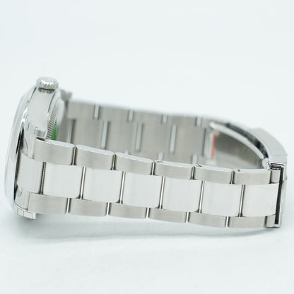 Rolex Datejust 36mm 126200 White Roman Dial Domed Bezel