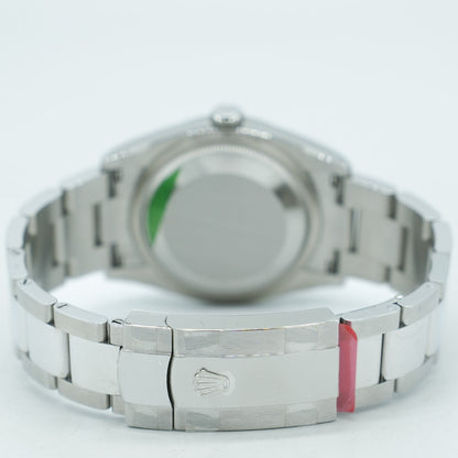 Rolex Datejust 36mm 126200 White Roman Dial Domed Bezel