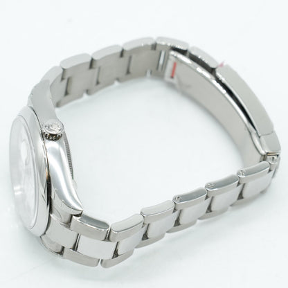 Rolex Datejust 36mm 126200 White Roman Dial Domed Bezel