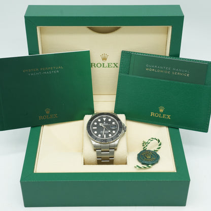 Rolex Yacht Master 226627 42mm Titanium Grey Dial Box & Papers