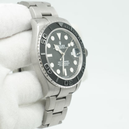 Rolex Yacht Master 226627 42mm Titanium Grey Dial Box & Papers