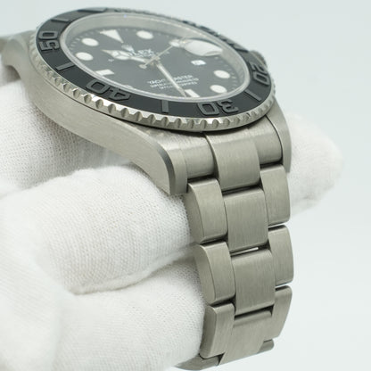 Rolex Yacht Master 226627 42mm Titanium Grey Dial Box & Papers