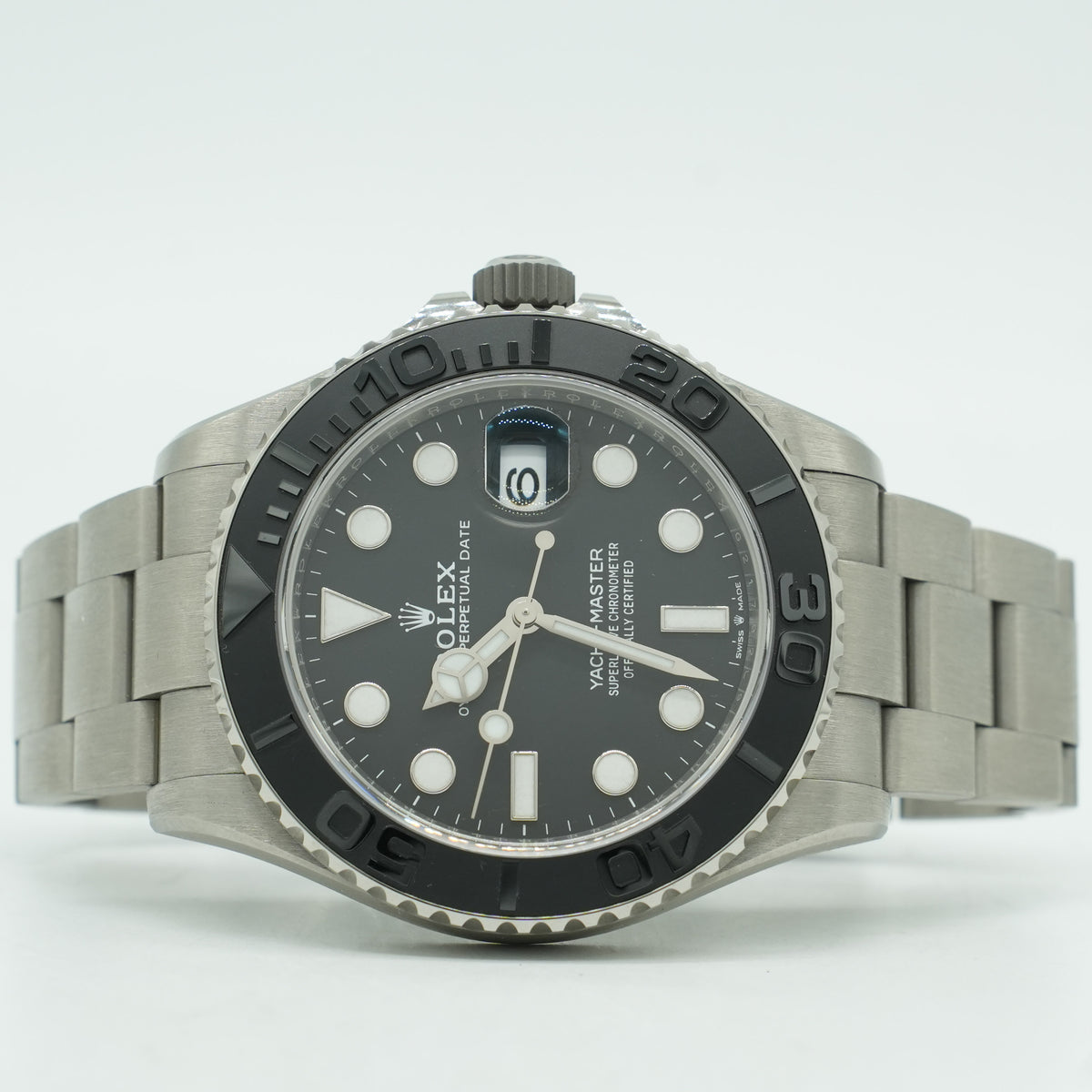 Rolex Yacht Master 226627 42mm Titanium Grey Dial Box & Papers
