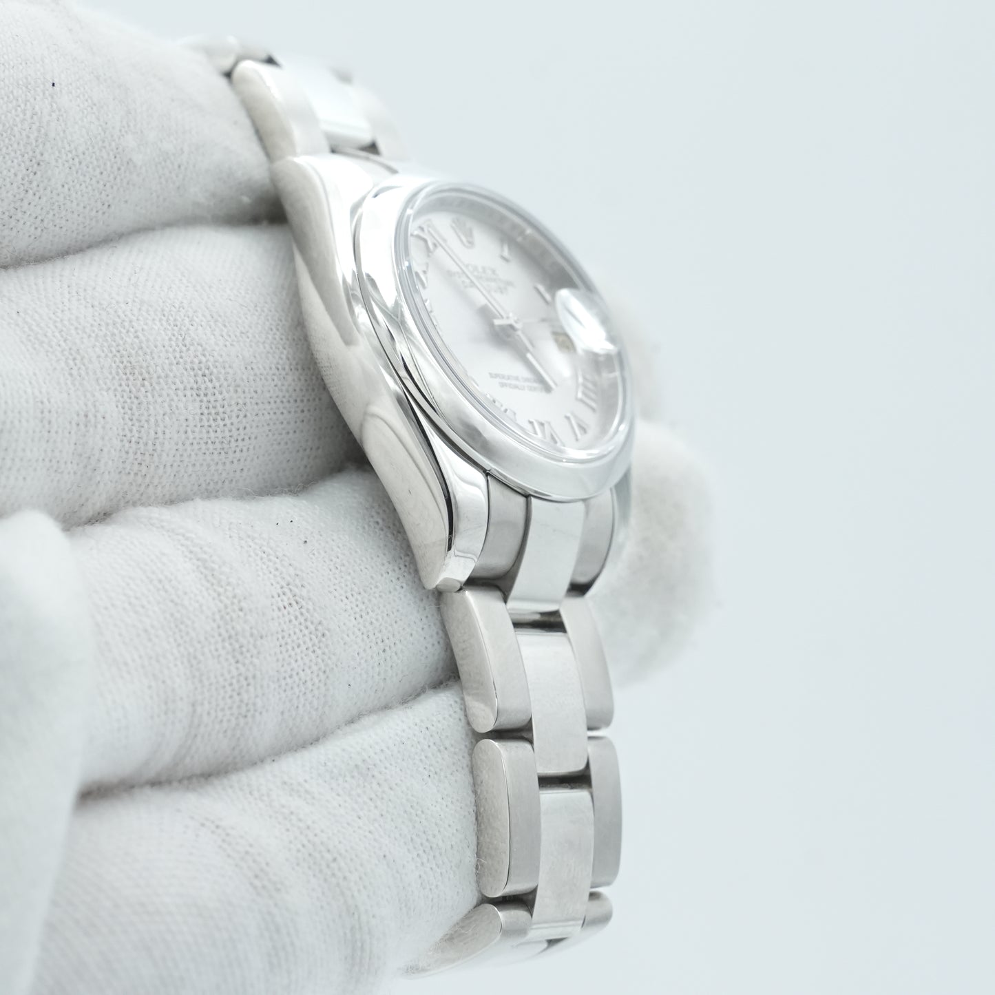 Rolex Datejust 26mm Steel Rhodium Dial Ladies 179160