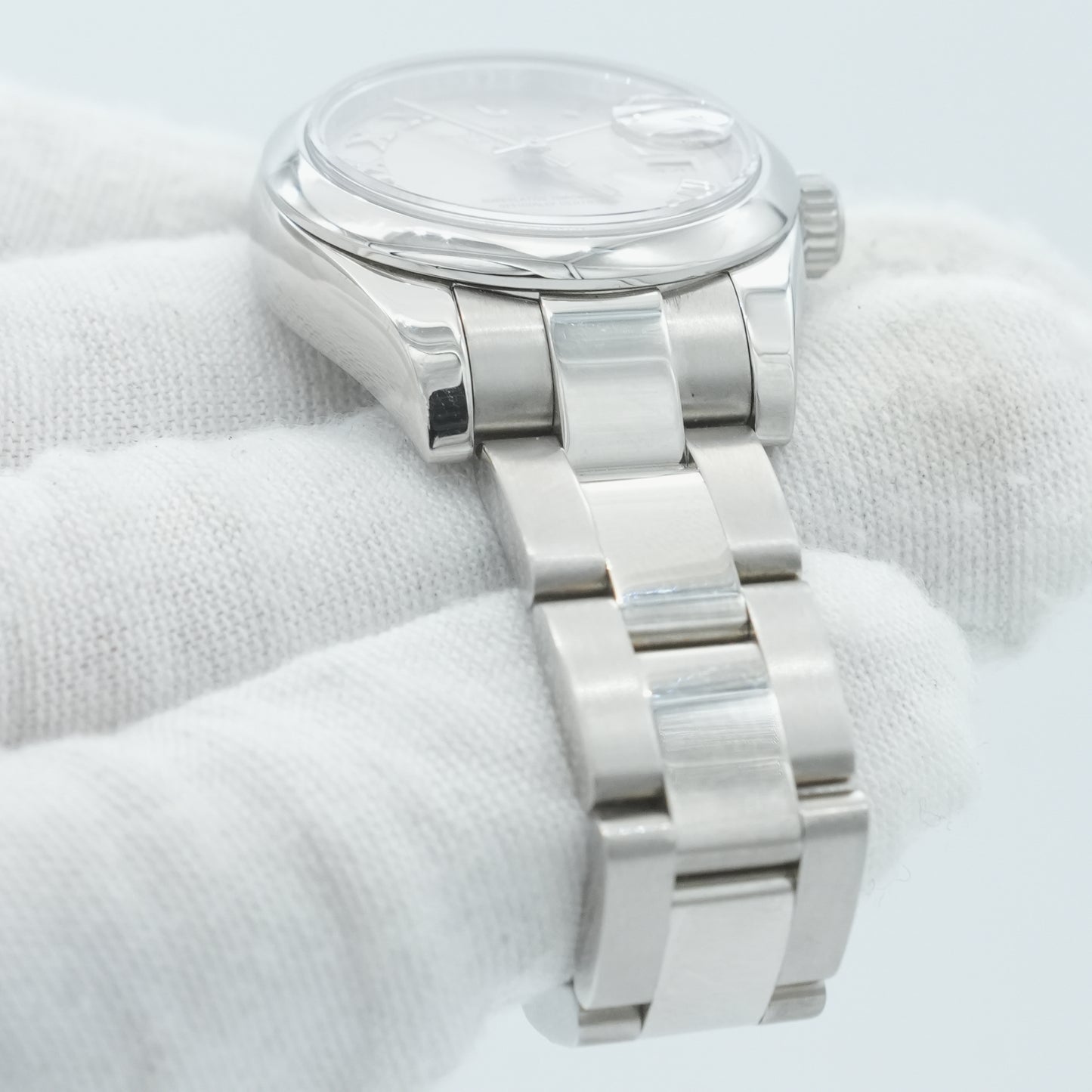 Rolex Datejust 26mm Steel Rhodium Dial Ladies 179160