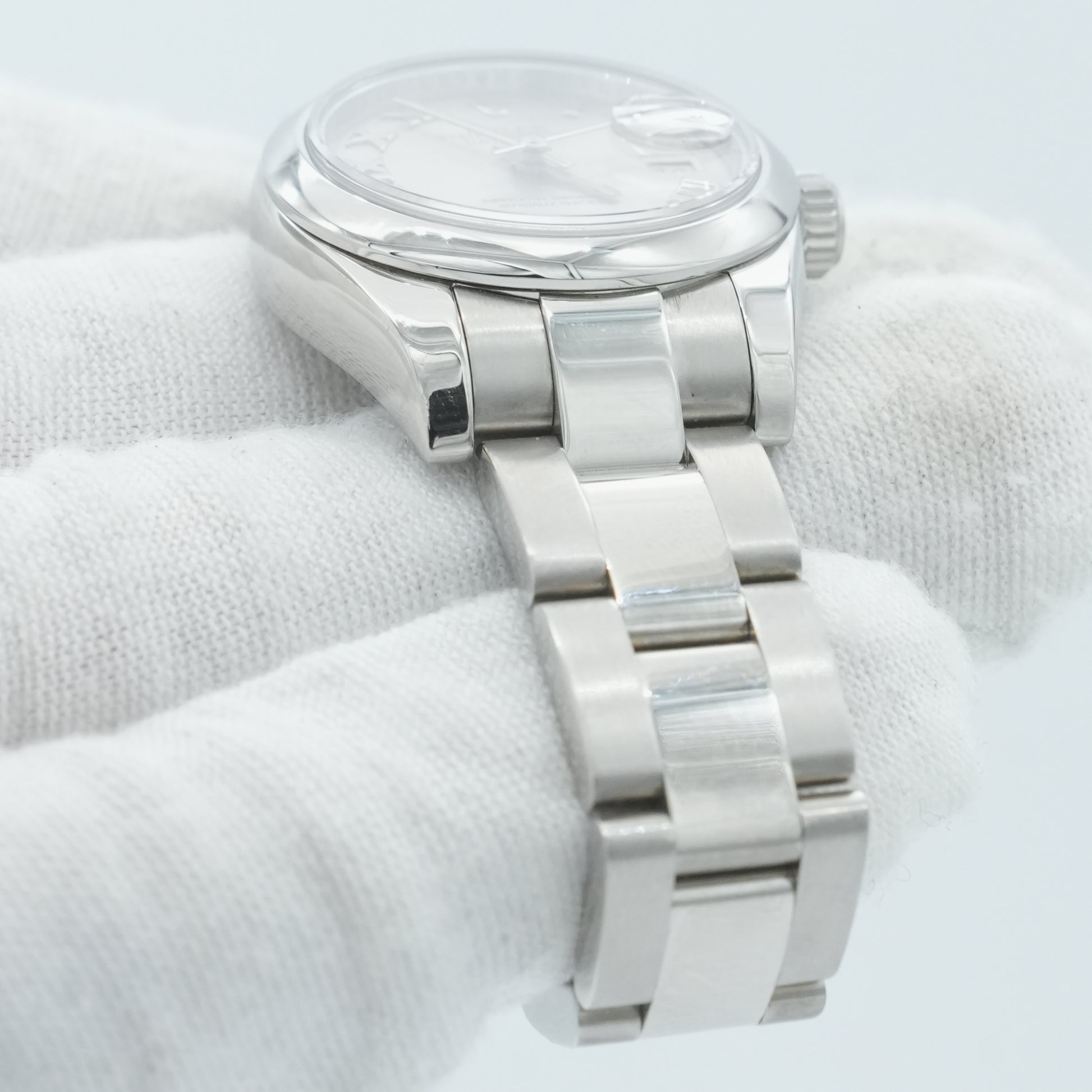 Rolex Datejust 26mm Steel Rhodium Dial Ladies 179160
