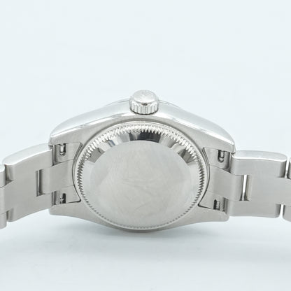 Rolex Datejust 26mm Steel Rhodium Dial Ladies 179160
