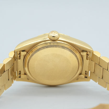 Rolex Day-Date 18078 36mm Champagne Dial 18kt Bark President