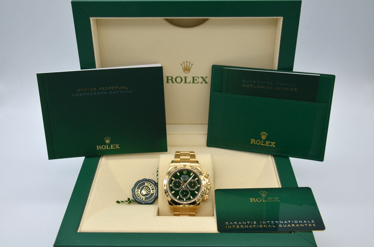 Rolex Daytona 116508 Green Dial John Mayer 40mm 2021
