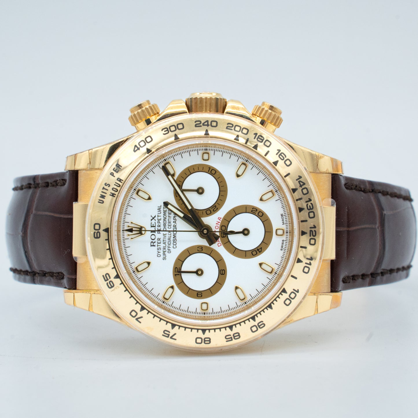 Rolex Cosmograph Daytona 40mm White Dial 116518