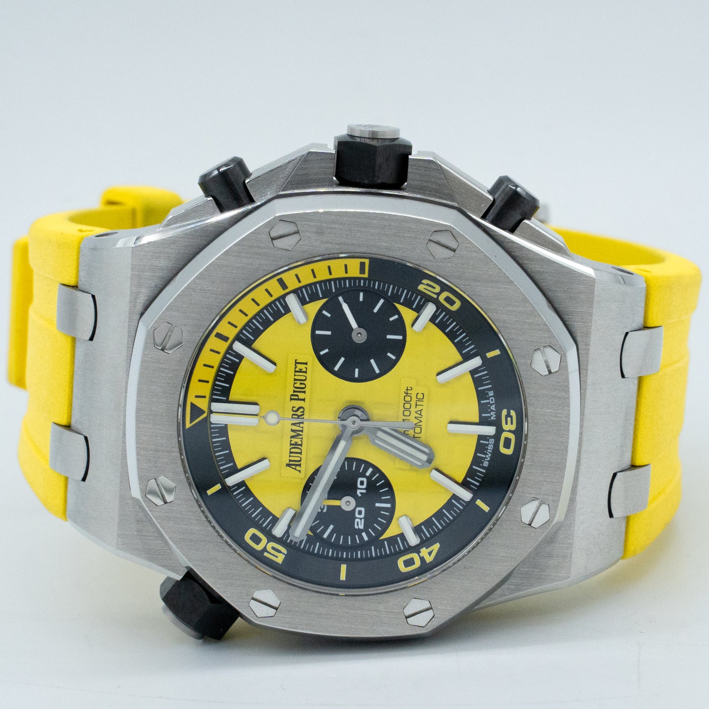 Audemars Piguet 26703ST.OO.A051CA.01 Royal Oak Offshore Diver 42mm Yellow Dial
