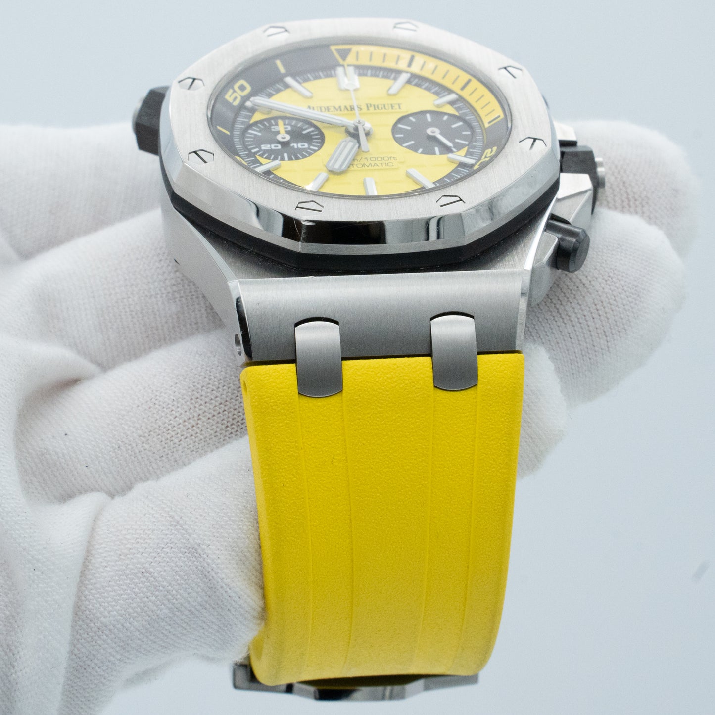 Audemars Piguet 26703ST.OO.A051CA.01 Royal Oak Offshore Diver 42mm Yellow Dial