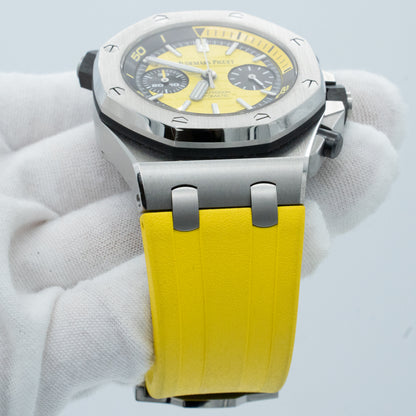 Audemars Piguet 26703ST.OO.A051CA.01 Royal Oak Offshore Diver 42mm Yellow Dial