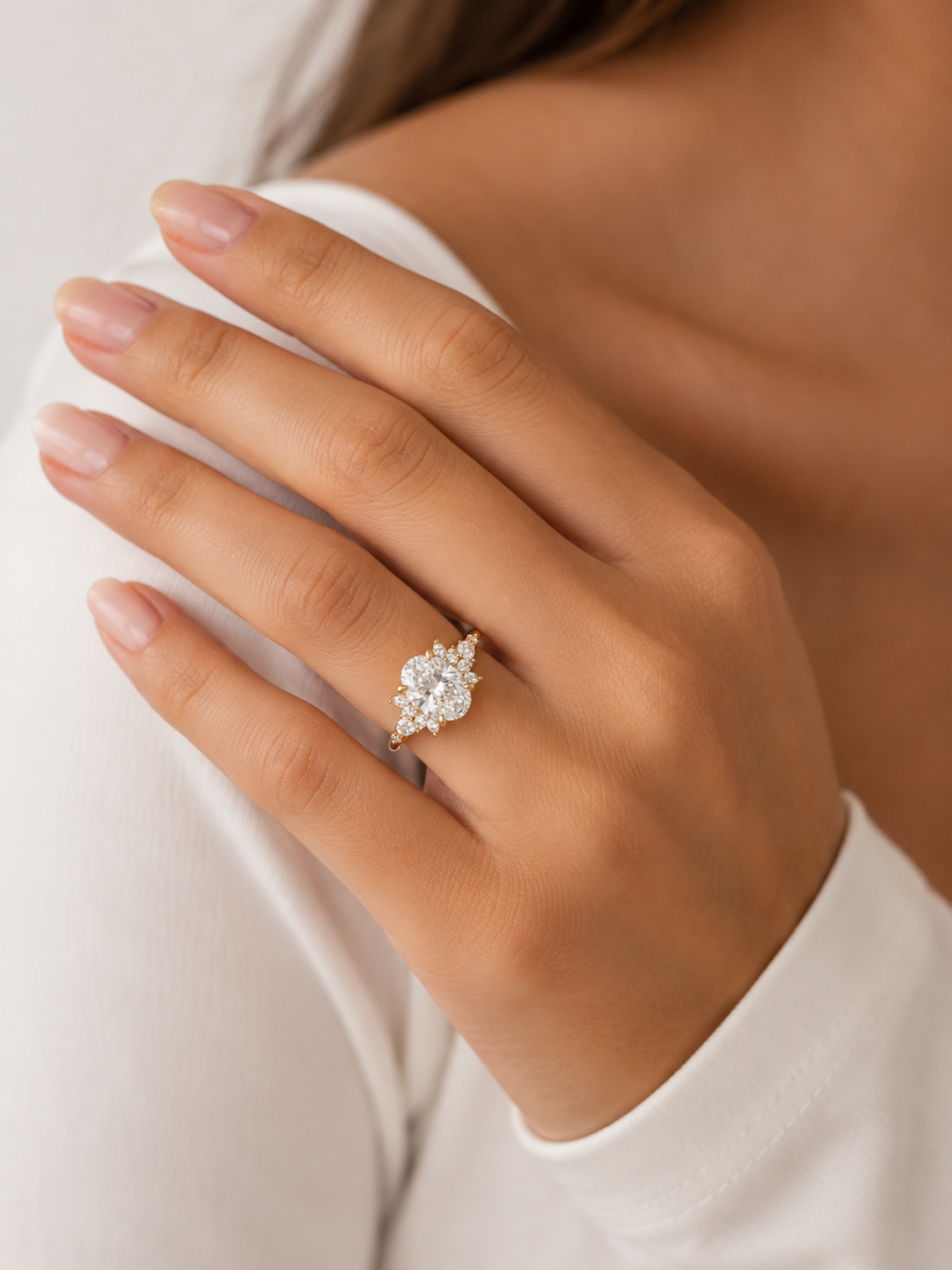 3.09 carat Lab Grown Diamond ENGR1117~ Nina