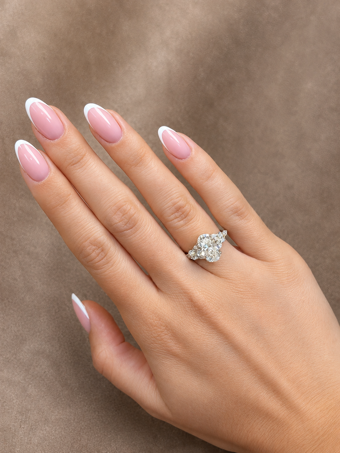 3.02 carats Lab Grown Diamond ENG10045~ Estelle
