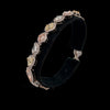 17.89CT Multi Shaped/Color Diamond Tennis Bracelet, GIA Certified Stones, set in 18K Gold