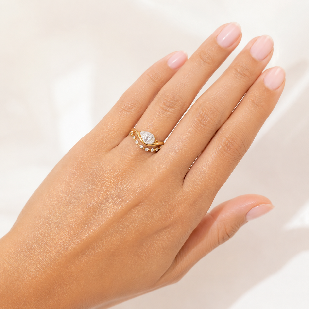 Lab Grown Diamond Ring RINGS1113~ 2.01 carats 18K Yellow Gold