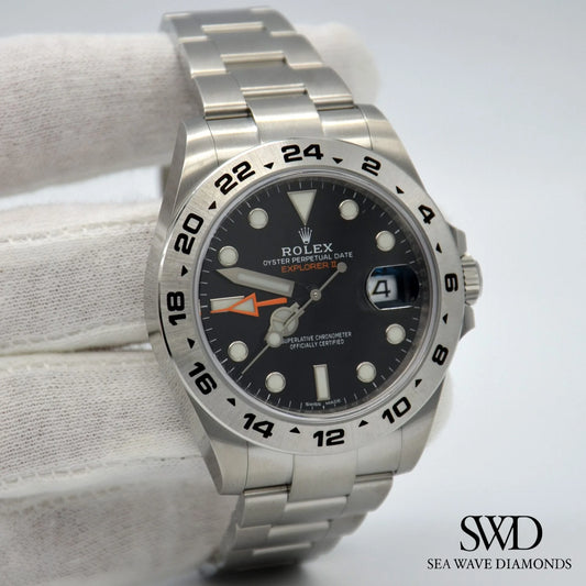 Rolex Explorer II Black Dial 216570