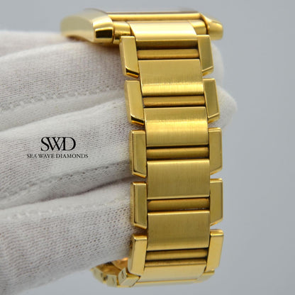 Cartier Tank Française Large 1840 18K Yellow Gold