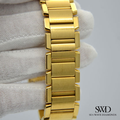 Cartier Tank Française Large 1840 18K Yellow Gold