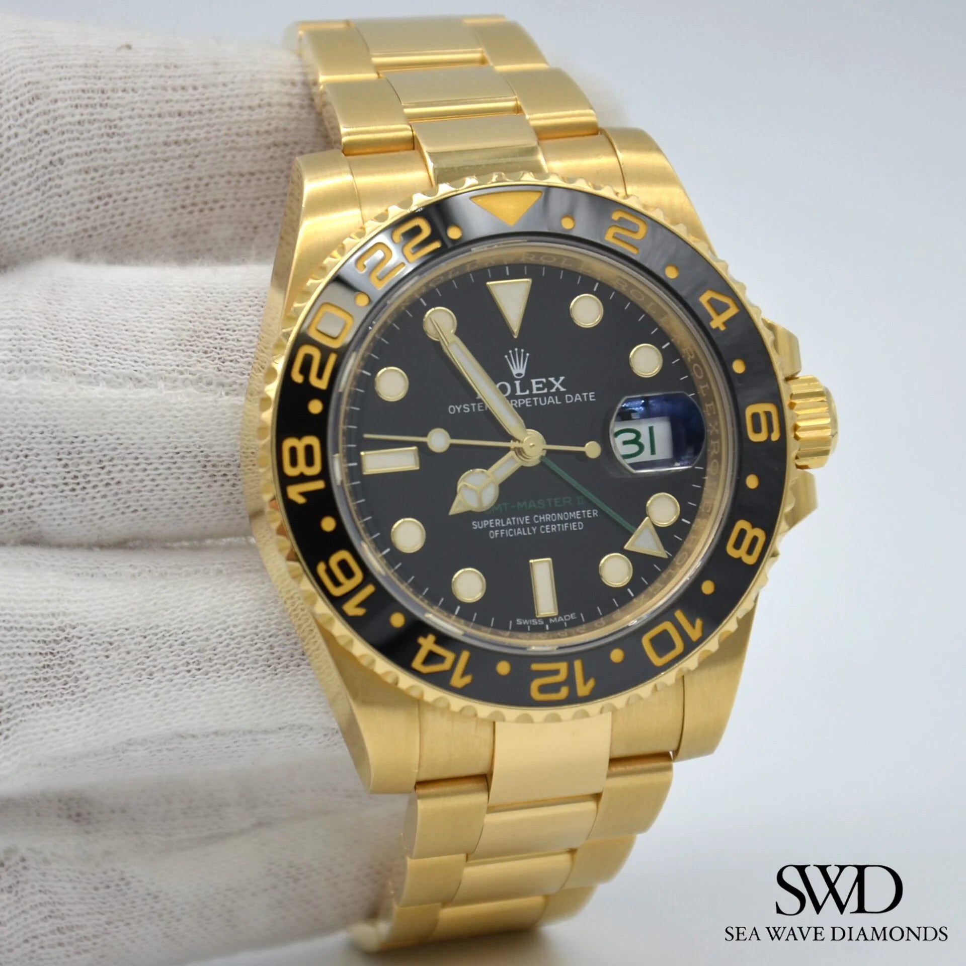 Rolex GMT-Master II Black Dial 116718LN