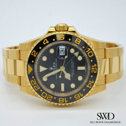 Rolex GMT-Master II Black Dial 116718LN