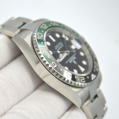 Rolex GMT-Master II Lefty 126720VT Automatic Black Dial Sprite Bezel