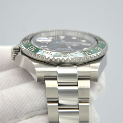 Rolex GMT-Master II Lefty 126720VT Automatic Black Dial Sprite Bezel