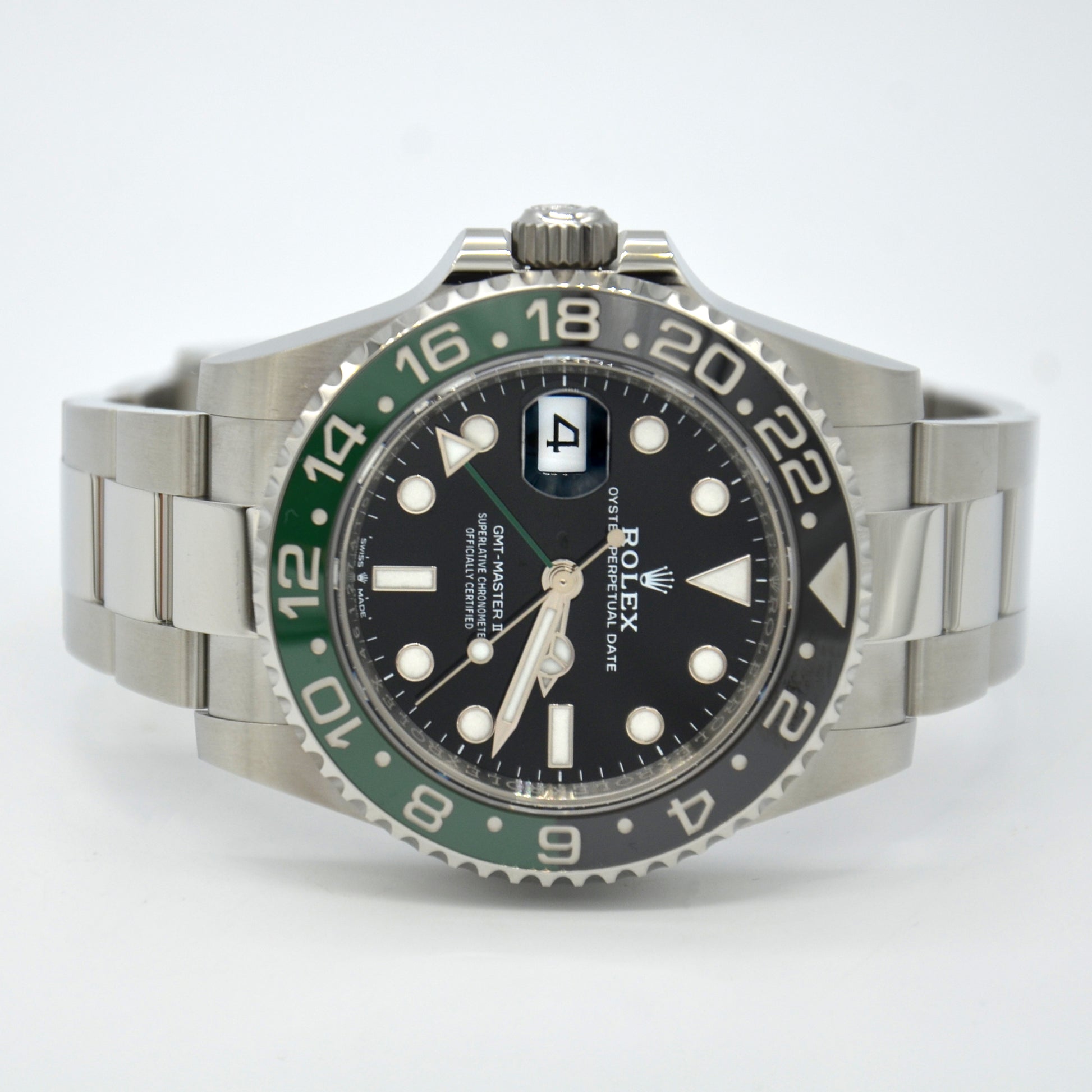 Rolex GMT-Master II Lefty 126720VT Automatic Black Dial Sprite Bezel