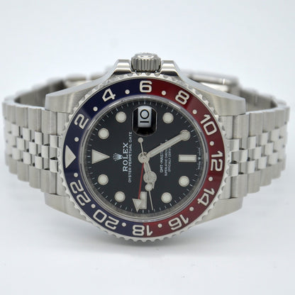 Rolex GMT-Master II 40mm PEPSI Red Blue Jubilee 126710BLRO