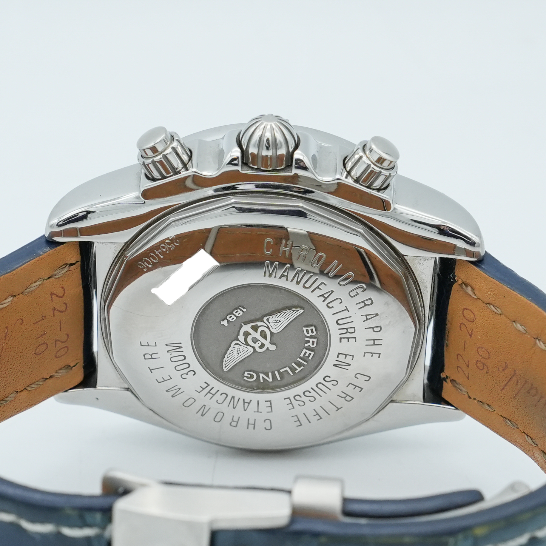 Breitling Galactic Chronograph II Blue Dial A13364 44mm