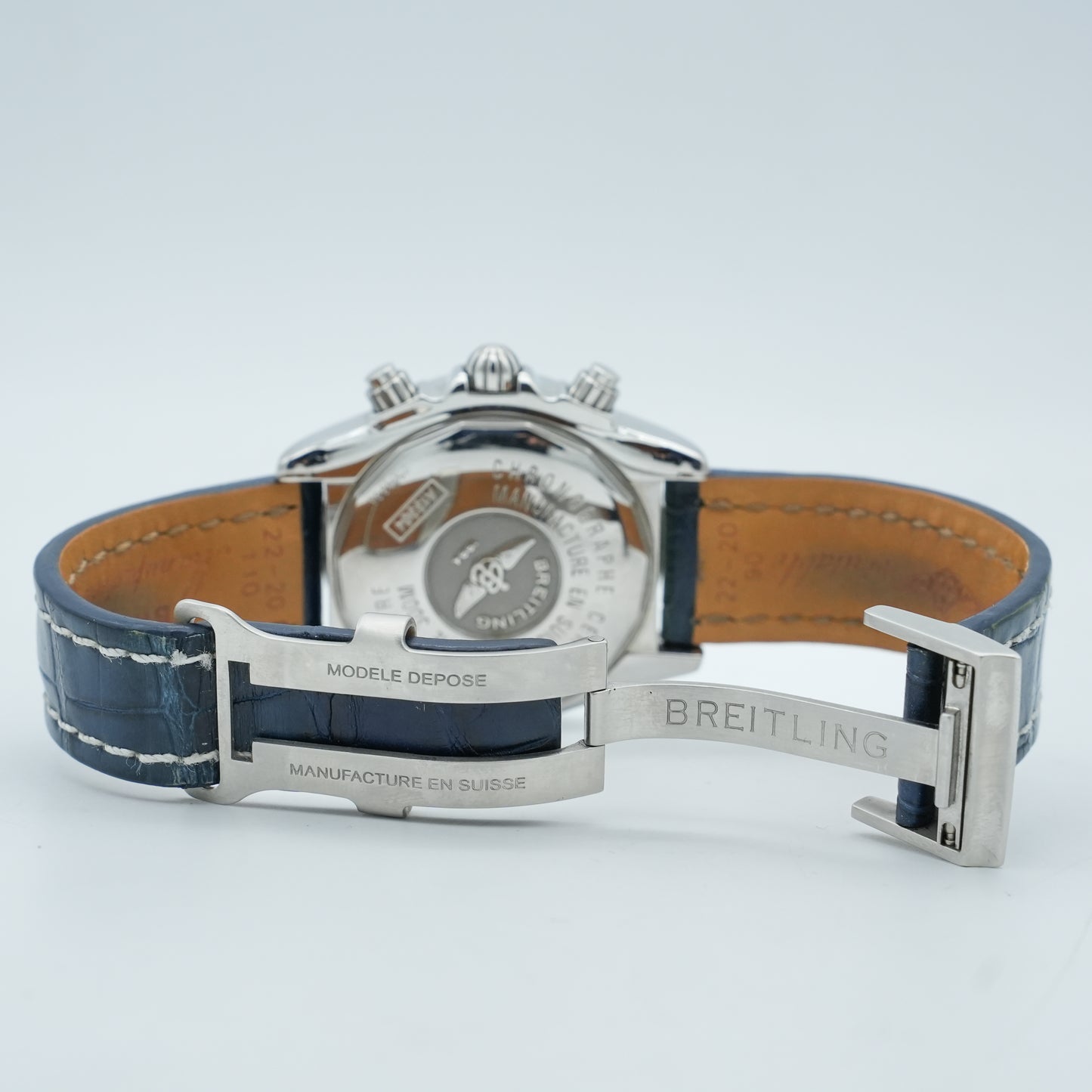 Breitling Galactic Chronograph II Blue Dial A13364