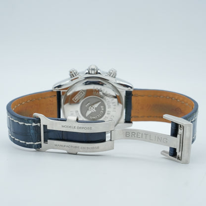 Breitling Galactic Chronograph II Blue Dial A13364