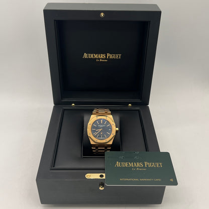 Audemars Piguet Royal Oak Extra Thin Jumbo 15202OR.OO.1240OR.01 39mm Blue Dial
